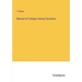 Manual of College Literary Societies