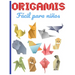 ORIGAMIS Fácil para niños: Cuaderno en color origami para niños 8 años origami paper geometric ideal para un regalo