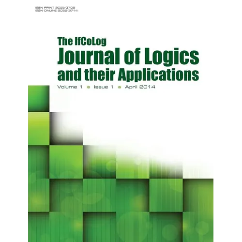 Ifcolog Journal of Logics and Their Applications Volume 1, Number 1