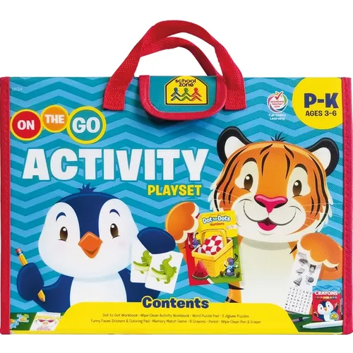 School Zone on the Go Activity Learning Playset