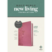 NLT Large Print Thinline Reference Bible, Filament Enabled (Leatherlike, Peony Pink, Red Letter)
