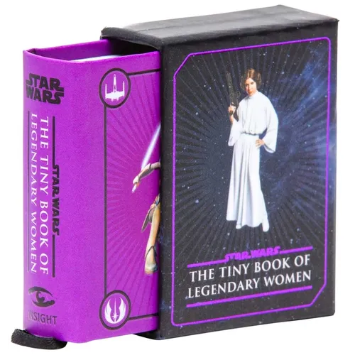 Star Wars: The Tiny Book of Legendary Women (Geeky Gifts for Women)