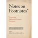 Notes on Footnotes: Annotating Eighteenth-Century Literature