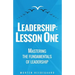 Leadership: Lesson One: Mastering the fundamentals of leadership