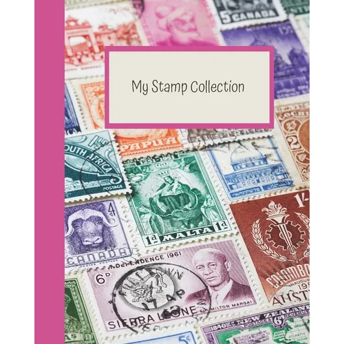 My Stamp Collection: Stamp Collecting Album for Kids