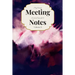 My Boring Meeting Survival Guide & Notes: 6x9 Meeting Notebook and Puzzle Book