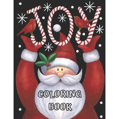 Adults Christmas Joy! Coloring Book For Adults: christmas coloring books for adults relaxation - Christmas Coloring Book