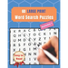 60 Large Print Word Search Puzzles: Easy to read and great brain training