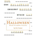 Halloween: Word Scramble Puzzles