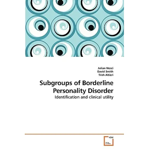 Subgroups of Borderline Personality Disorder