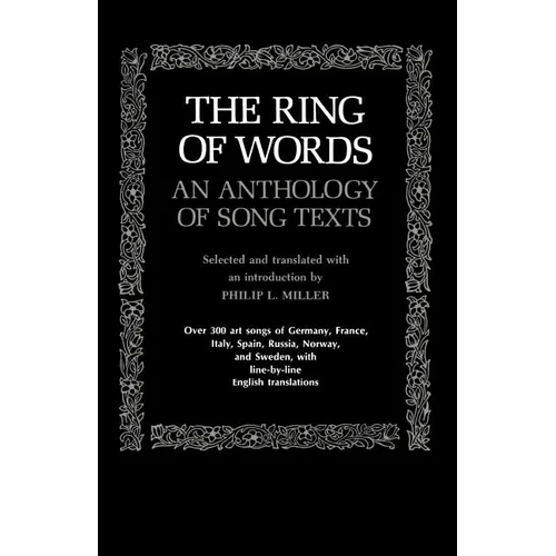The Ring of Words: An Anthology of Song Texts