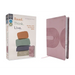 Niv, Read. Think. Live., Leathersoft, Pink, Comfort Print: 365-Day NIV Devotional Bible - Discover Your Part in God's Plan