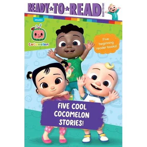 Five Cool Cocomelon Stories!: I Like School!; This Is the Way We Play; The Balloon Boat Race!; Hide-And-Seek Fun!; Cece Has a Little Cat
