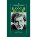 The Cambridge Companion to Hannah Arendt