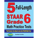 5 Full-Length STAAR Grade 6 Math Practice Tests: The Practice You Need to Ace the STAAR Math Test
