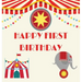 First birthday guest book (Hardcover): Birthday guest book, first birthday book, party and birthday celebrations decor, memory book, 1st birthday, hap