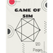 Game Of Sim: Classic Paper and Pencil Games Activity Book