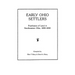 Early Ohio Settlers. Purchasers of Land in Southeastern Ohio, 1800-1840