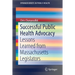 Successful Public Health Advocacy: Lessons Learned from Massachusetts Legislators