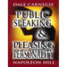 Public Speaking by Dale Carnegie (the author of How to Win Friends & Influence People) & Pleasing Personality by Napoleon Hill (the author of Think an