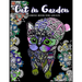 Cat in Garden Coloring Book For Adults: Cats with their hats and Floral in the Garden Theme