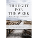 Thought for the Week: Random Thoughts on Pastoral Care