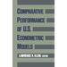 Comparative Performance of U.S. Econometric Models