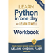 Python Workbook: Learn Python in one day and Learn It Well (Workbook with Questions, Solutions and Projects)