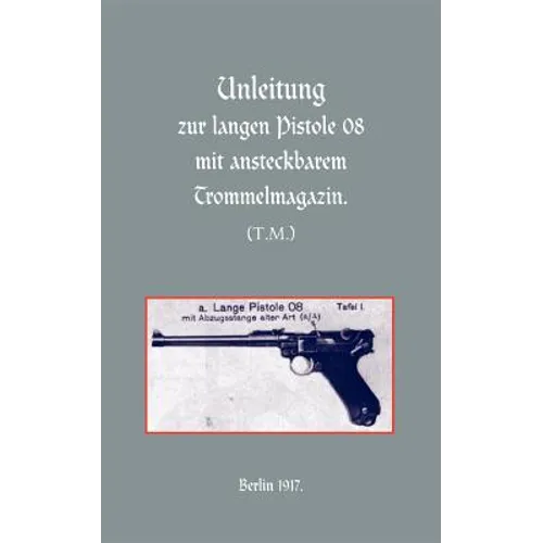 Long Luger Pistol (1917)