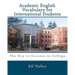Academic English Vocabulary For International Students