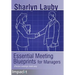 Essential Meetings Blueprints for Managers