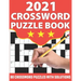 2021 Crossword Puzzle Book: Crossword Puzzle Game Book To Challenge Your Brain with 80 Puzzles and Solution