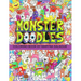 Doodle monsters coloring book Paperback