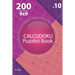 Calcudoku - 200 Hard Puzzles 9x9 (Volume 10)