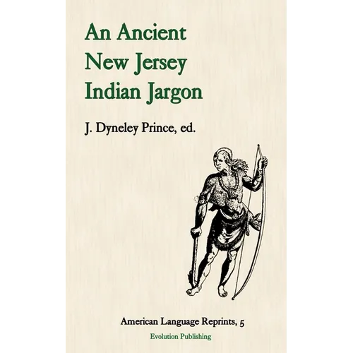 An Ancient New Jersey Indian Jargon