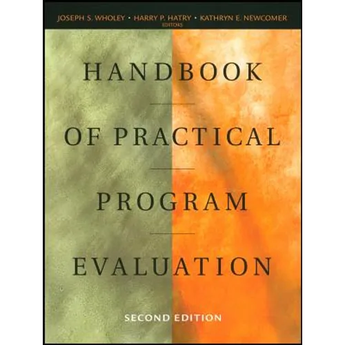 Handbook of Practical Program Evaluation