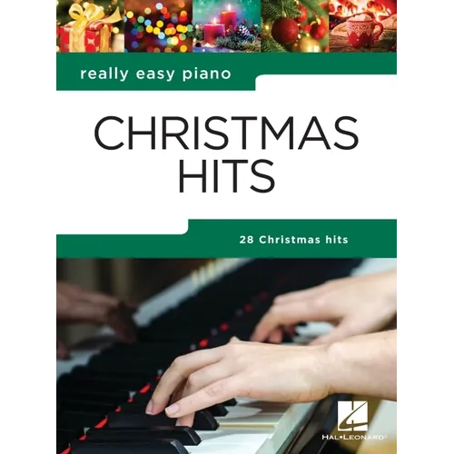 Christmas Hits: Really Easy Piano Songbook with 28 Songs