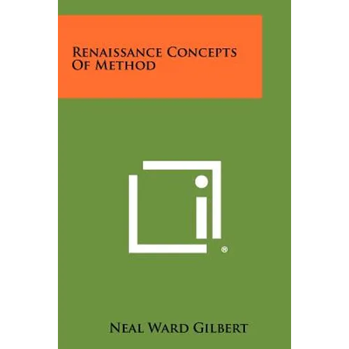 Renaissance Concepts Of Method