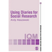 Using Diaries for Social Research