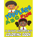 Toddlers ABC Fun - A Black Childrens Coloring Book: Easy and Fun Coloring Learning Pages for Kids, Preschool and Kindergarten Toddlers