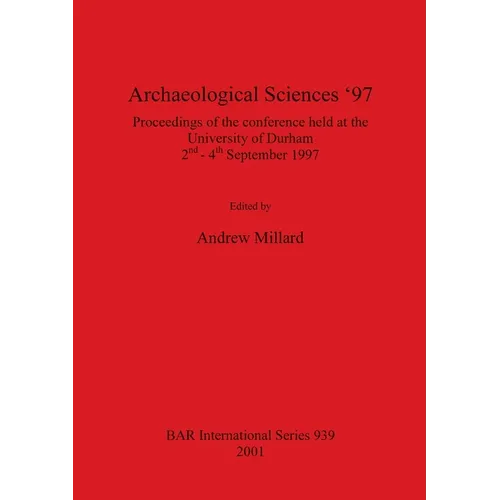Archaeological Sciences '97
