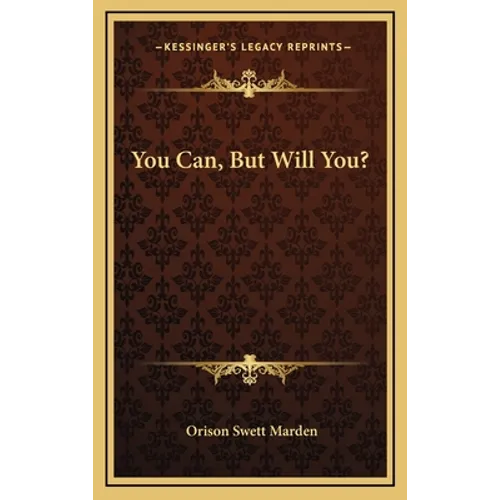 You Can, But Will You?