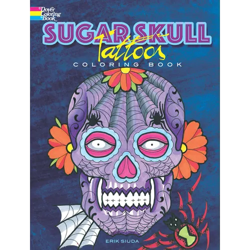 Sugar Skull Tattoos Coloring Book