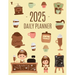 Coffee Planner 2025: Daily Organizer for 2025 (12 Months) Funny Caffeine Scheduler with Cappuccino, Muffins & Good Vibes