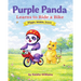 Purple Panda Learns to Ride a Bike