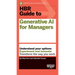 HBR Guide to Generative AI for Managers
