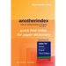 anotherindex: Index for Oxford Dictionary of English Third Edition