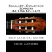 Scarlatti, Domenico K1-K27 for solo Classical Guitar