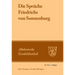 Die Sprüche Friedrichs von Sonnenburg