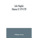 Later Mughals (Volume II) 1719-1739
